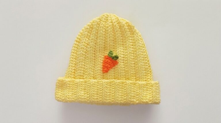 Crochet Carrot Hat Pattern 2
