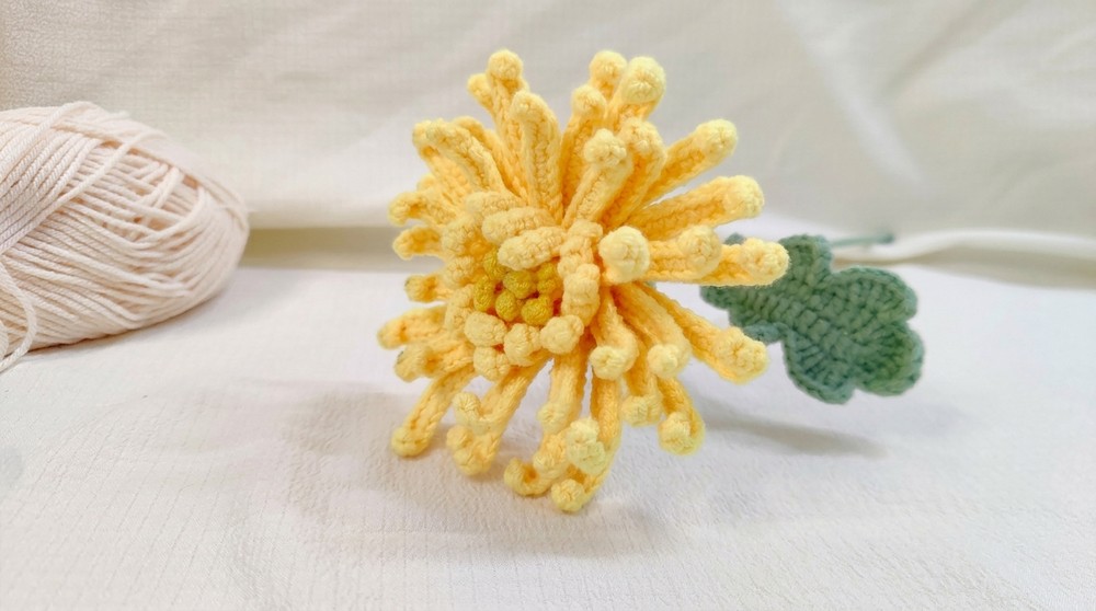 Crochet Chrysanthemum Pattern 2