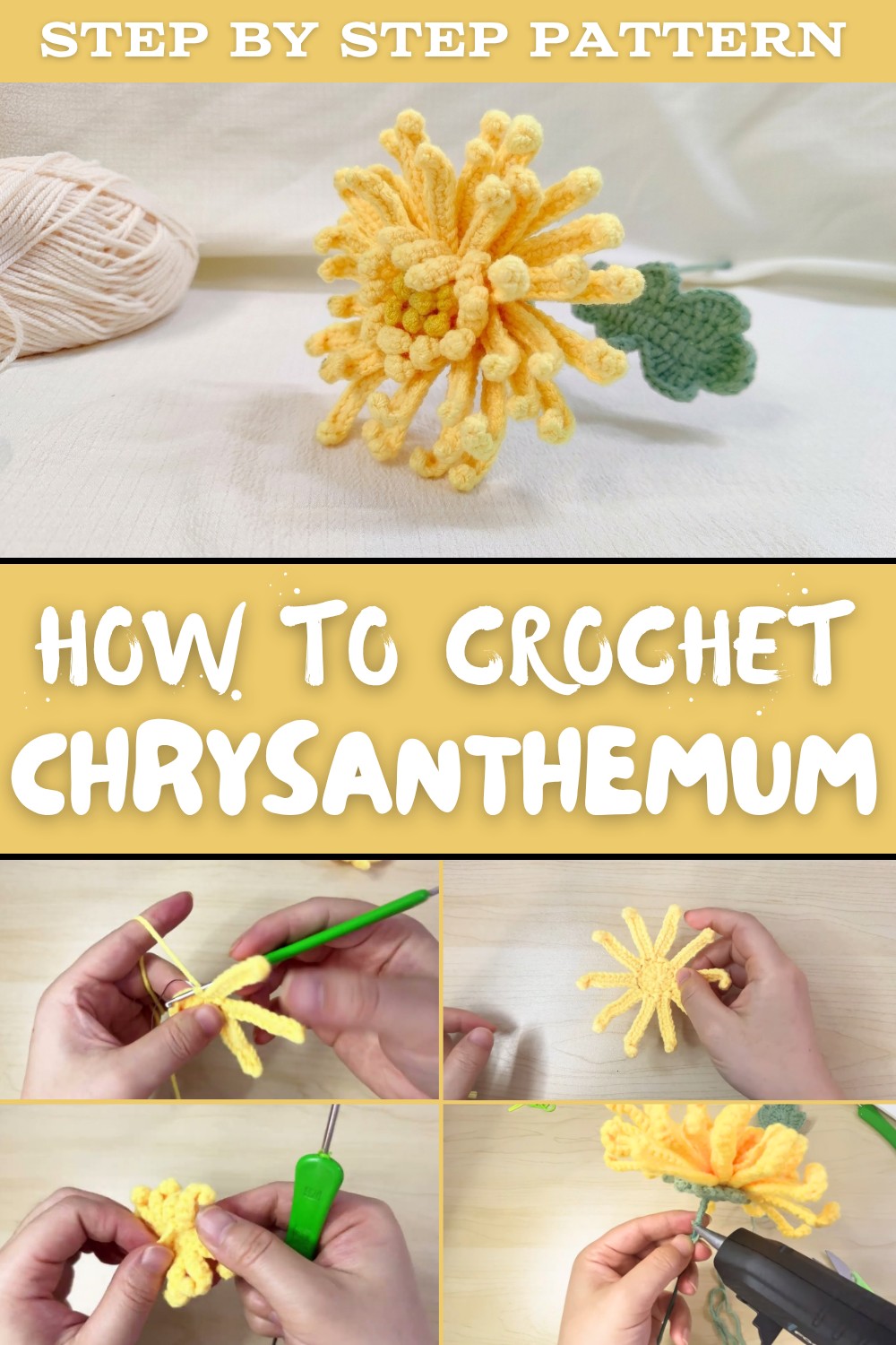 Crochet Chrysanthemum Pattern