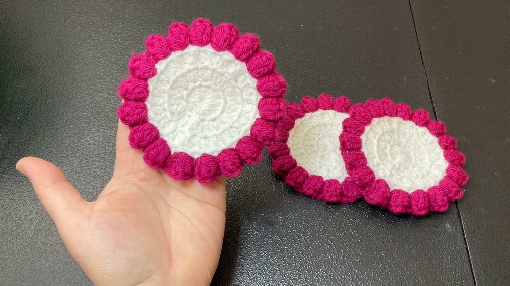 Crochet Coasters Tutorial 2