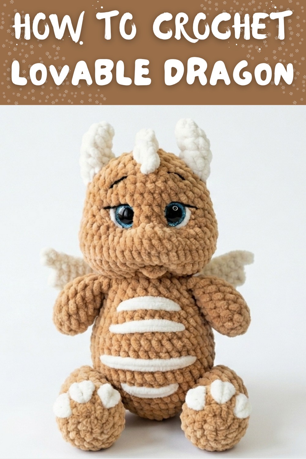 Crochet Dragon - Tutorial Free Amigurumi Animal Pattern Step by step