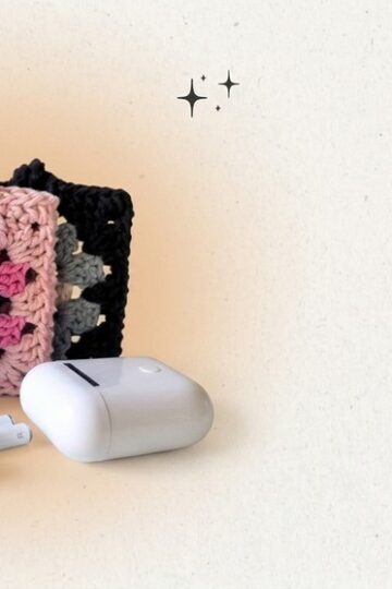 Crochet Earphone Case Pattern 2