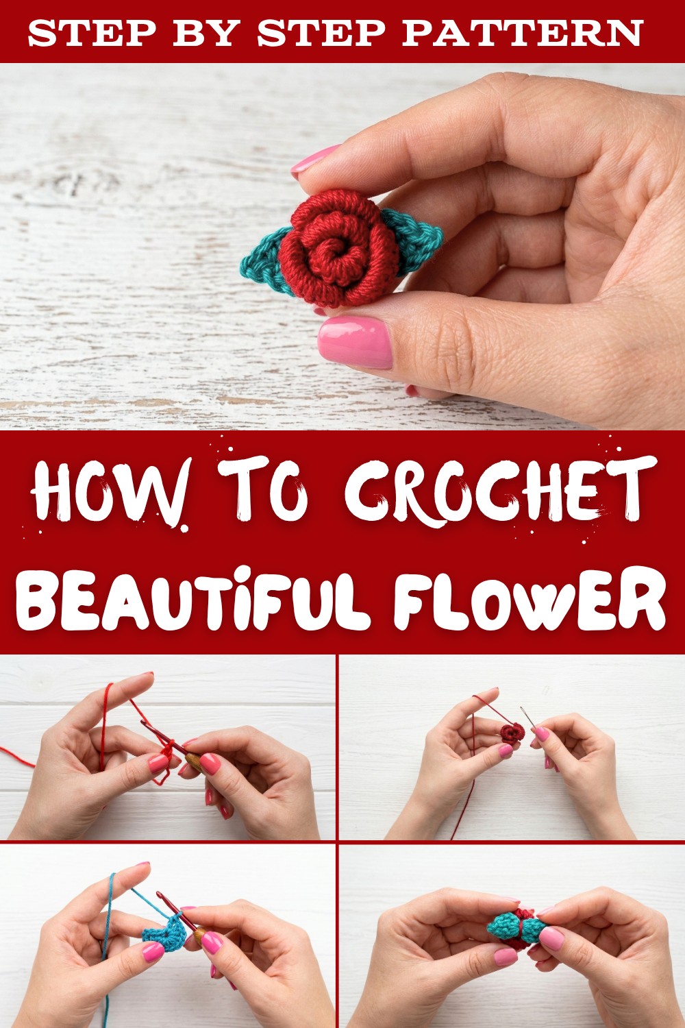 Crochet flower