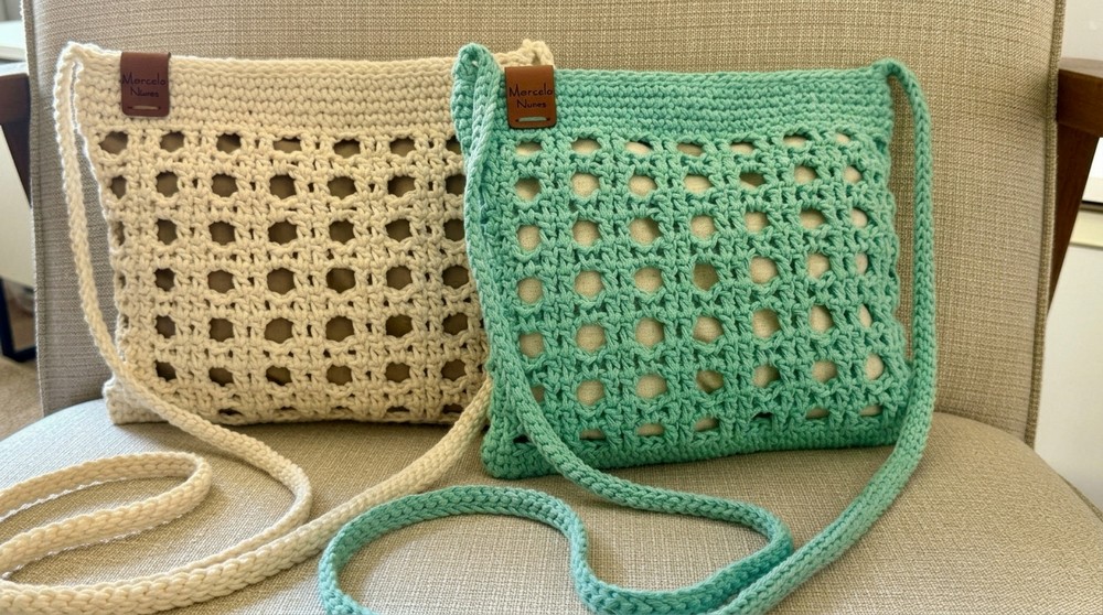 Crochet Mini Straw Bag Pattern 2
