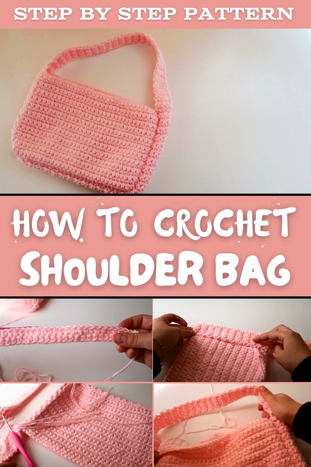 Crochet Shoulder Bag Tutorial
