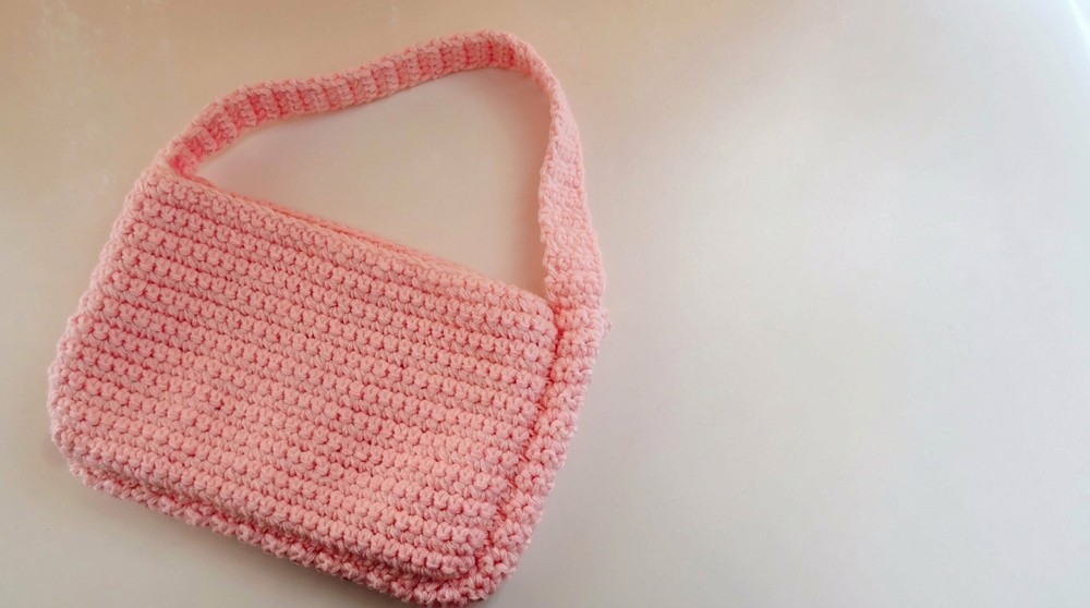 Crochet Shoulder Bag Tutorial 2