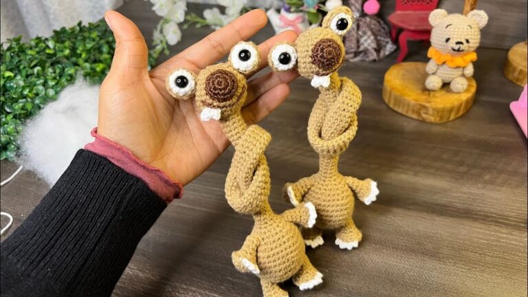Crochet Small Sid Long Neck Pattern 2