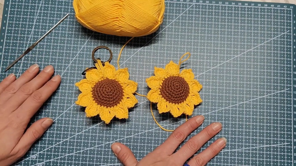 Crochet Sunflower Tutorial 3
