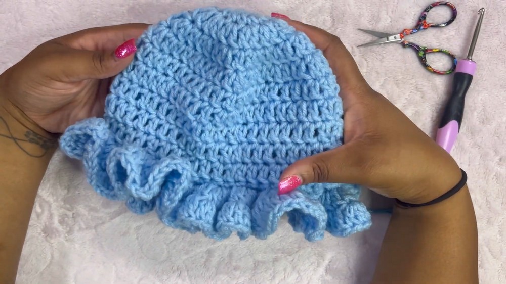 Crochet Toddler Hat Tutorial 9