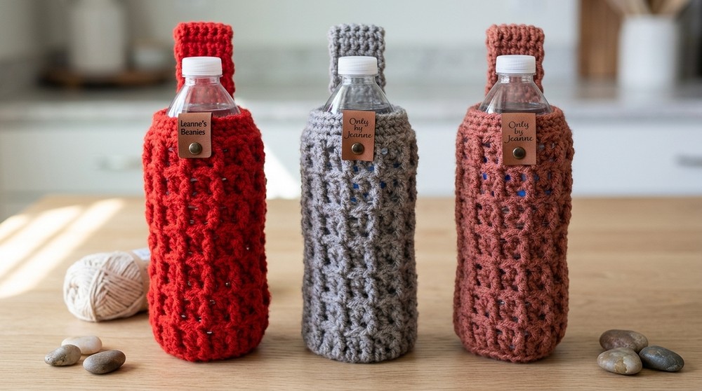 Crochet Water Bottle Holder Pattern 2