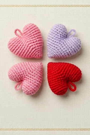 Cute Crochet Heart Amigurumi Pattern 2