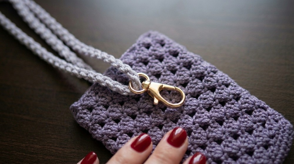 Cute crochet bag for beginners 8