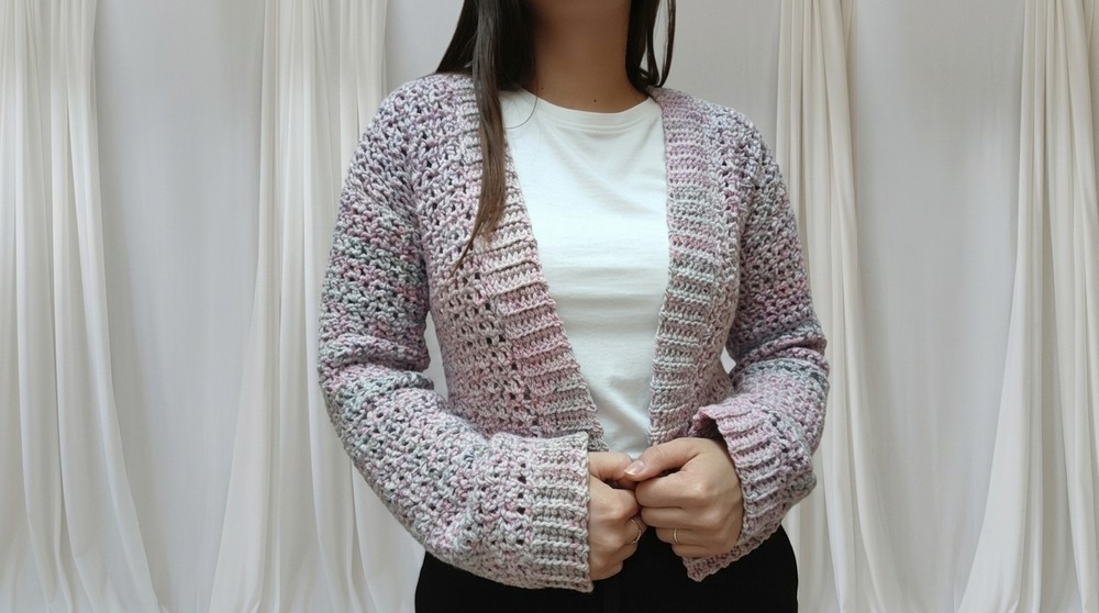Easy Crochet Sweater Step By Step 2