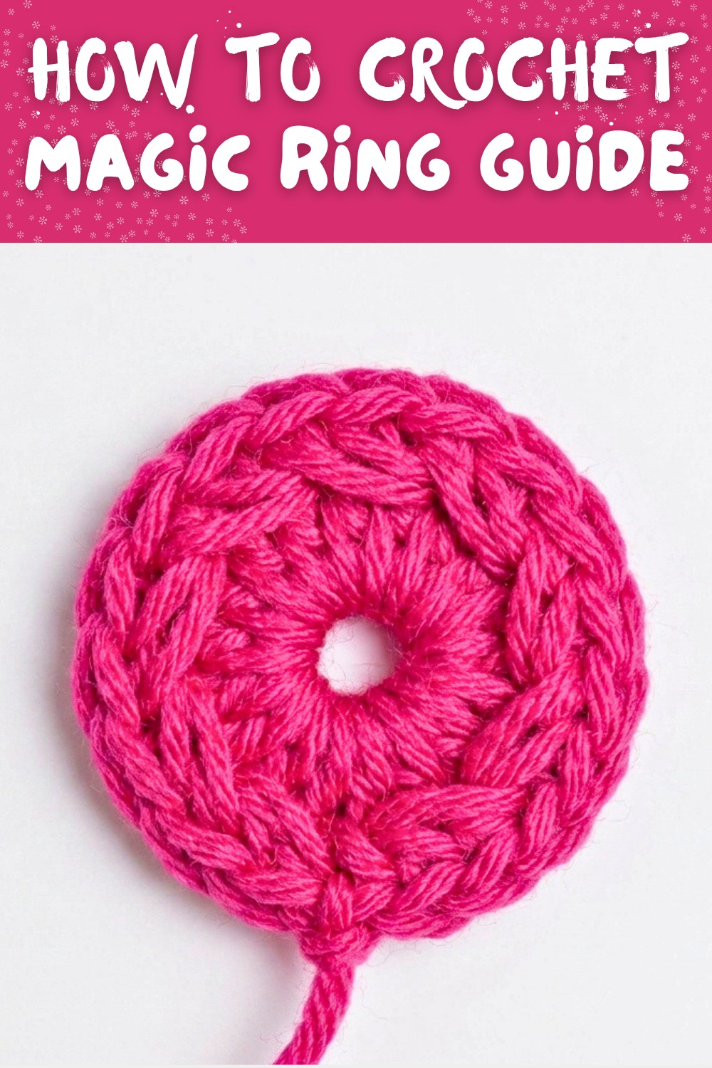 Easy Magic Ring Ultimate Guide! The First Step to Making Amigurumi! Super Detailed Step-by-Step Tutorial (7)
