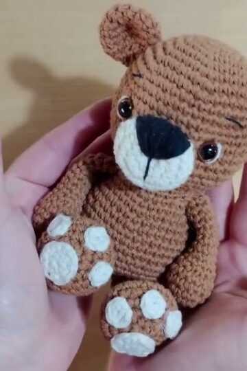 Free Crochet Bear Amigurumi Pattern 10