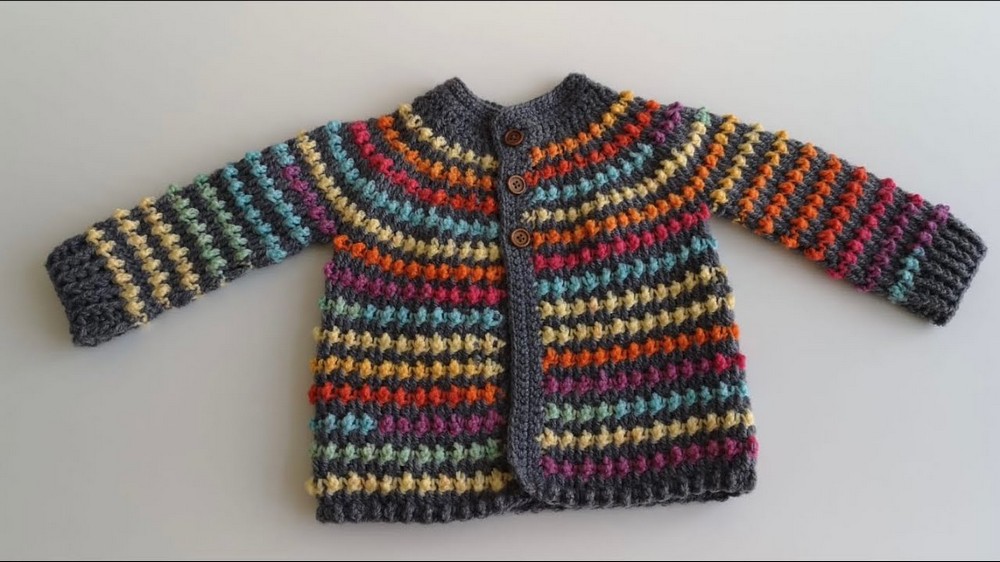 Free Crochet Cardigan Pattern 2