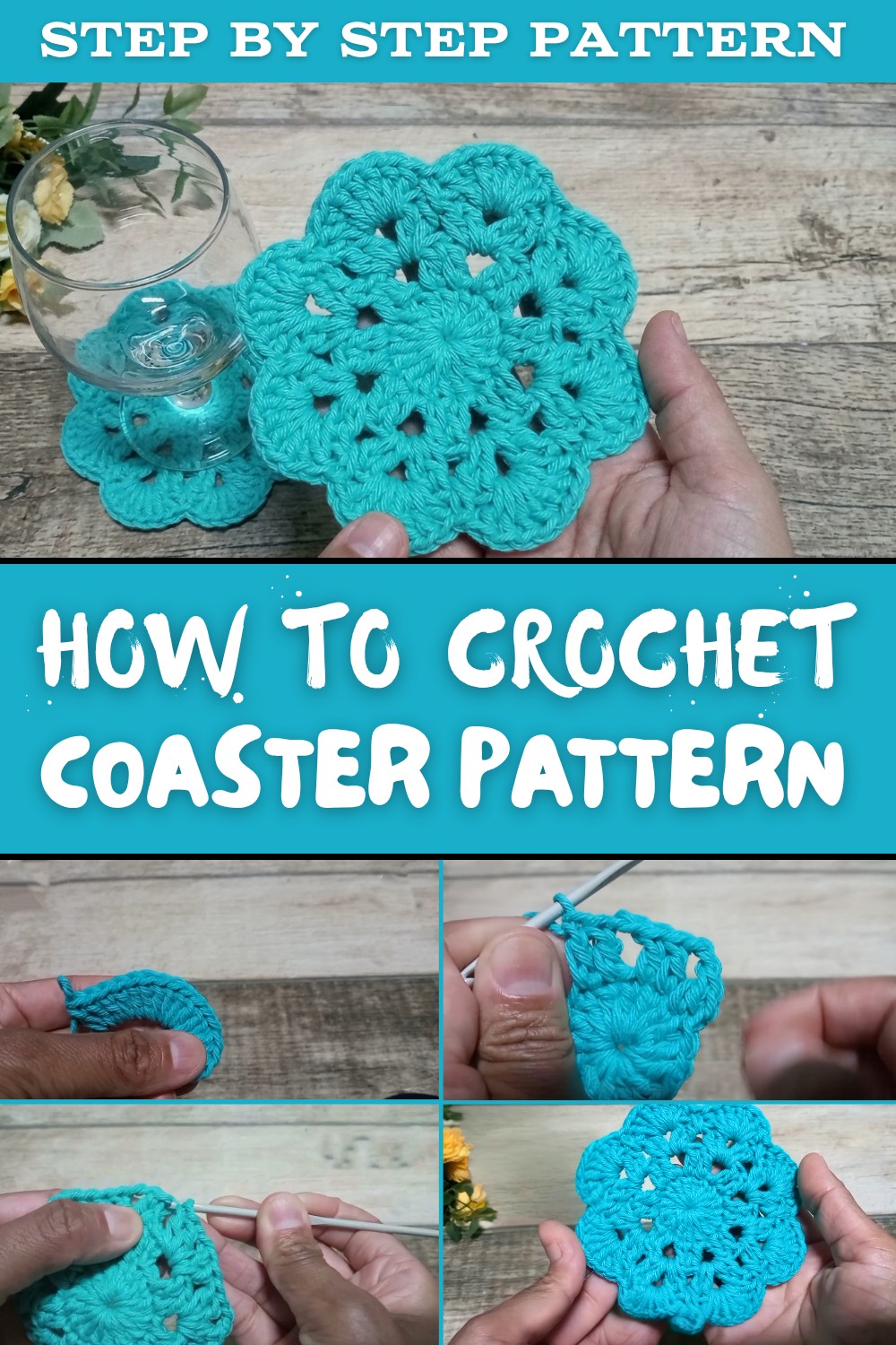 Free Crochet Coaster Pattern