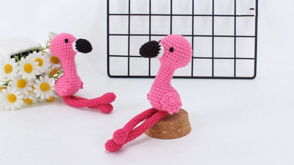 Free Crochet Flamingo Pattern 2