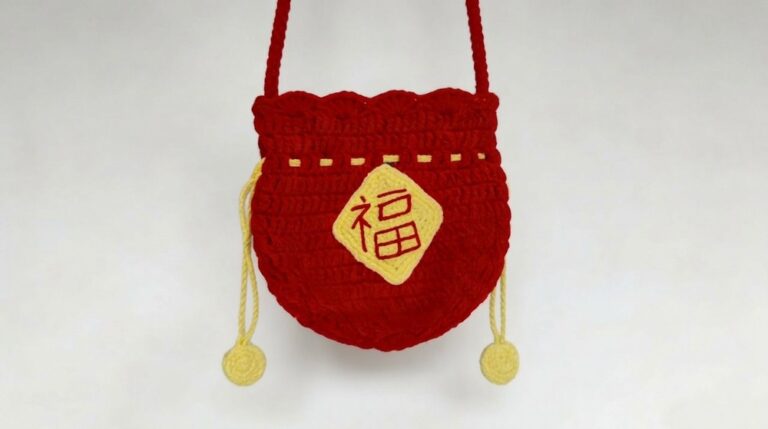 Free Crochet Lucky Wallet Bag Pattern 2