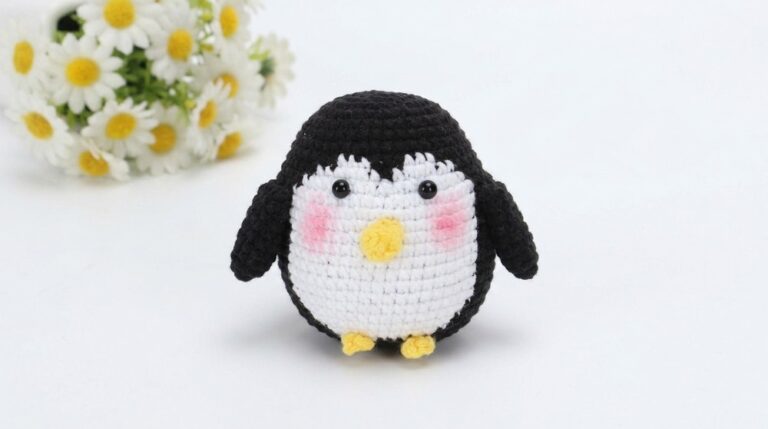 Free Crochet Penguin Pattern 3