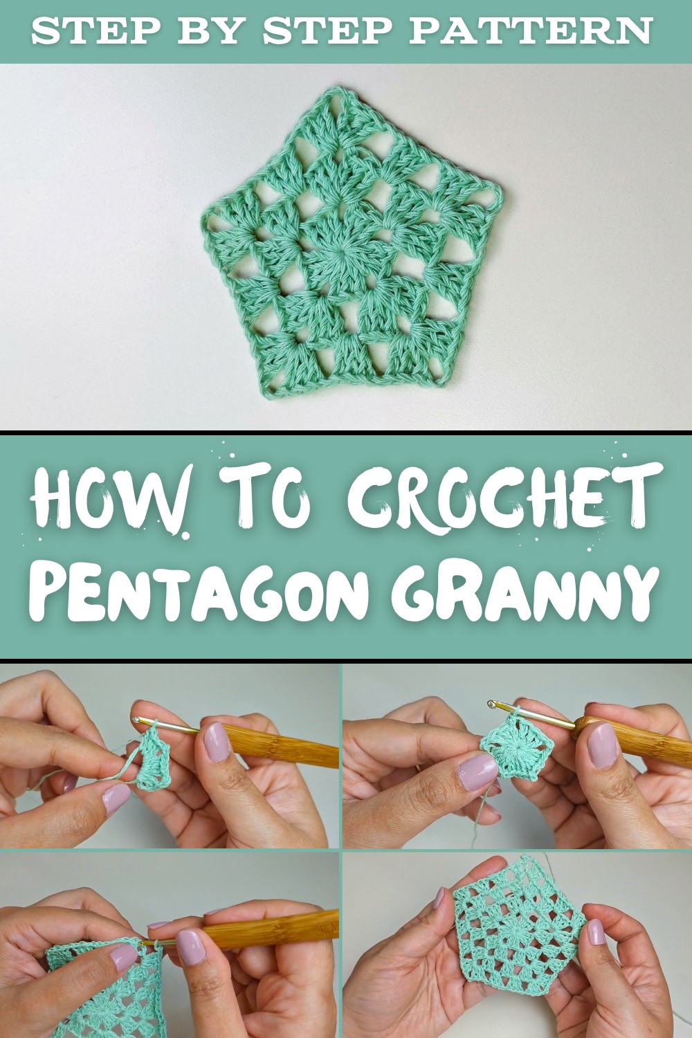 Free Crochet Pentagon Granny Pattern