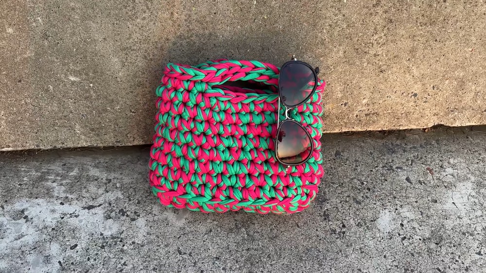 Free Crochet Totebag Pattern 2