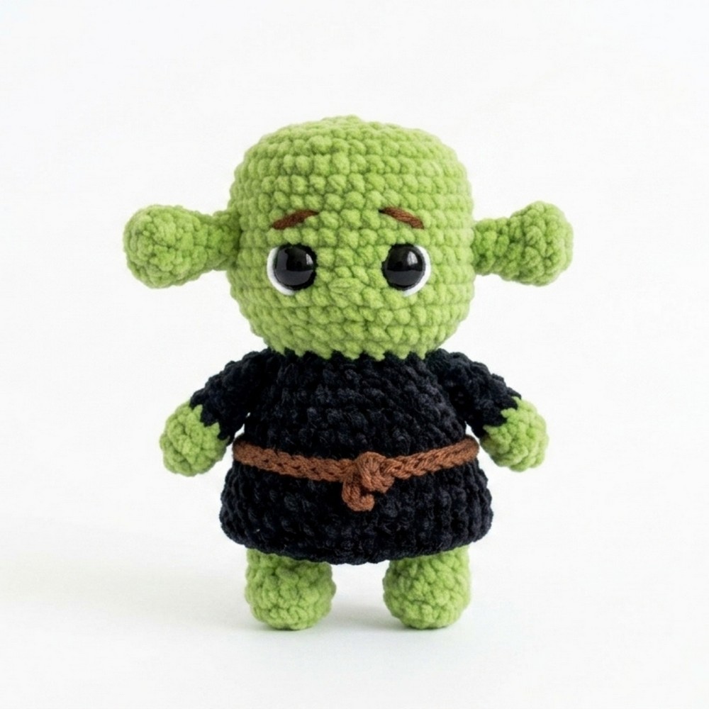 Free Shrek & Fiona Amigurumi
