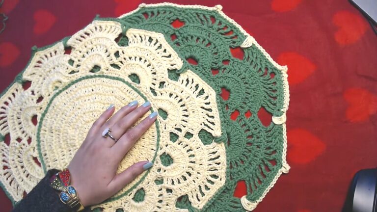 How To Crochet Doily Pattern 1