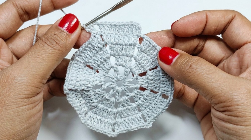 How To Crochet Muslim Prayer Cap Subtitle Available 5