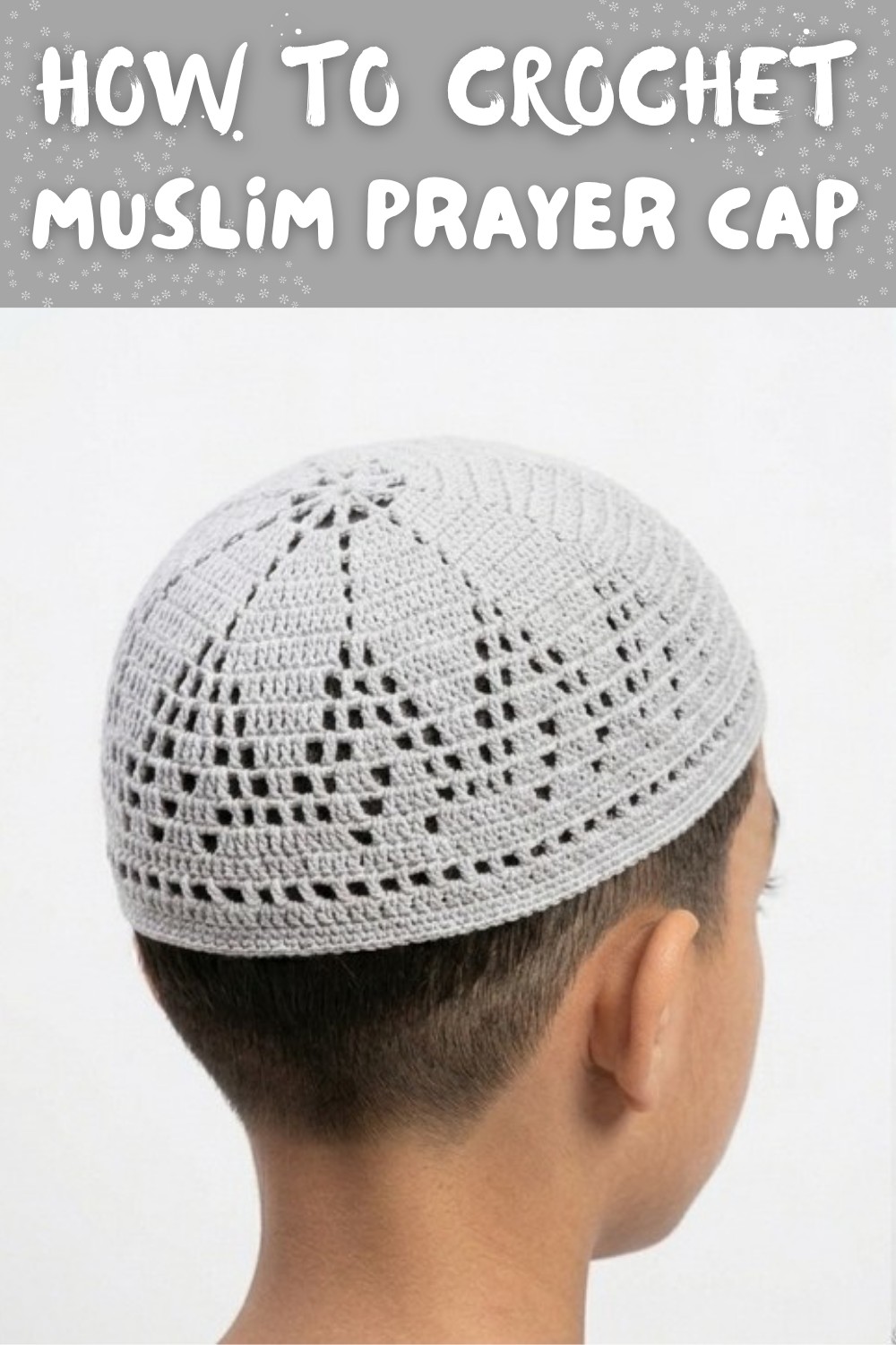 How To Crochet Muslim Prayer Cap Subtitle Available 9