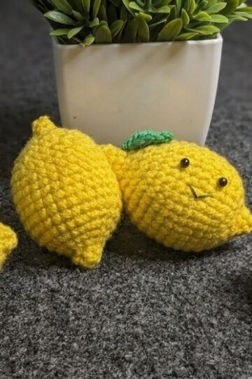 How to Crochet Lemon Amigurumi Pattern 10