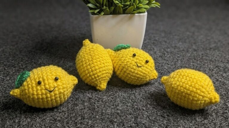 How to Crochet Lemon Amigurumi Pattern 10