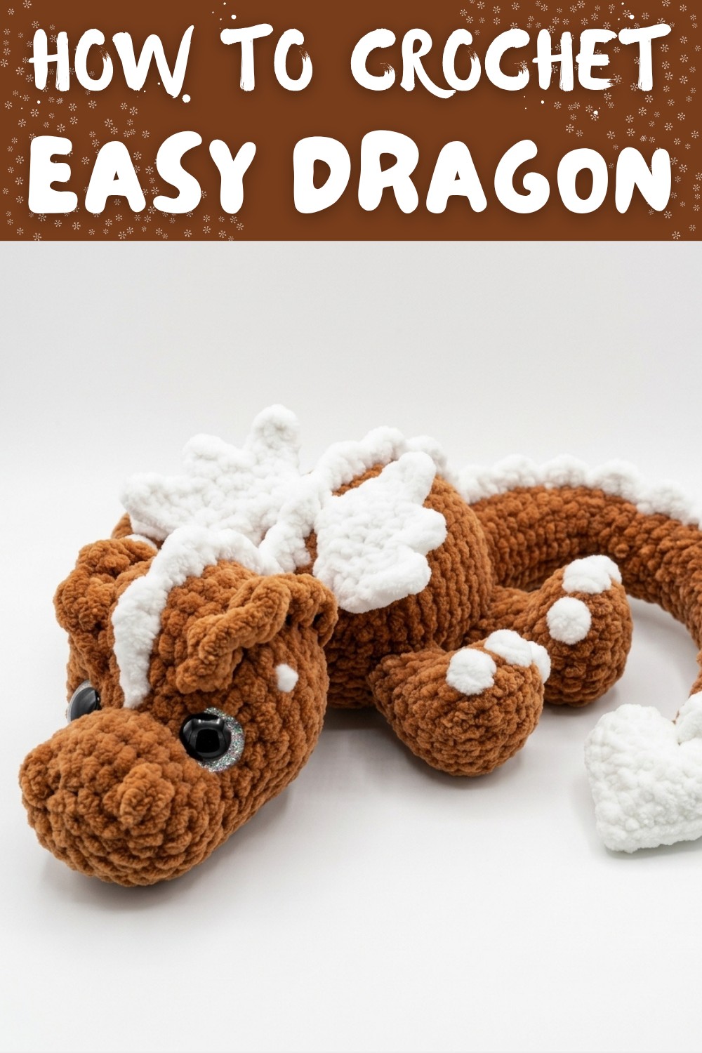 How to crochet a easy Dragon Tutorial