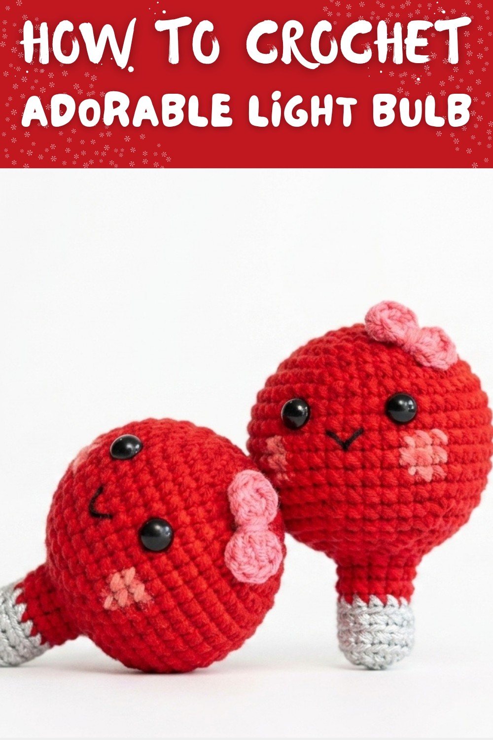 Light Bulb Amigurumi Crochet Amigurumi Free Pattern