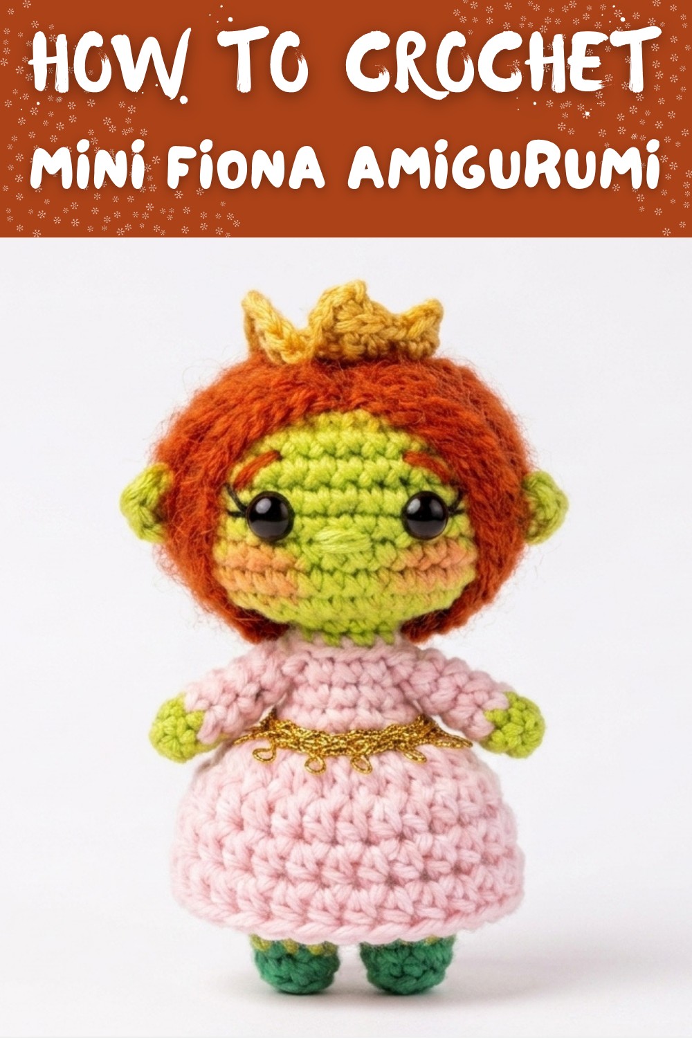 Mini Fiona Amigurumi Crochet Fiona Step by Step