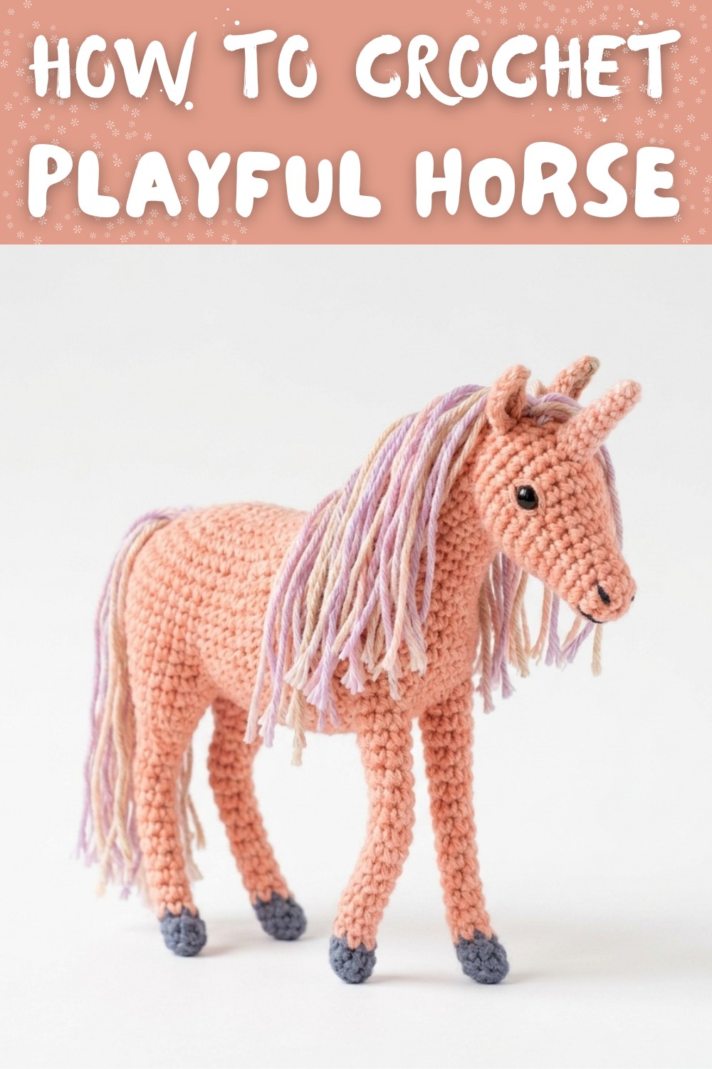 Unicorn Amigurumi Tutorial - Horse Crochet Tutorial