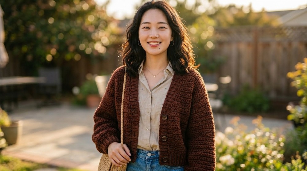 crochet cardigan tutorial 2