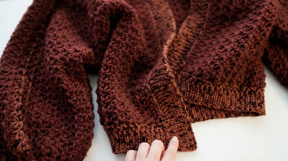 crochet cardigan tutorial 7