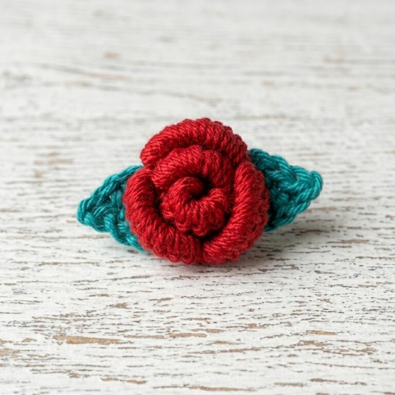 Crochet flower