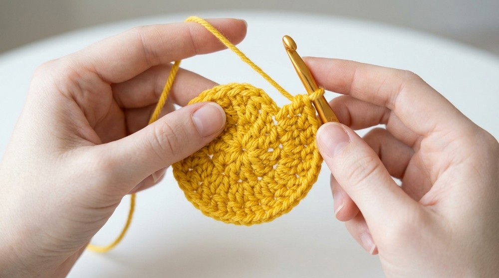 how to make a crochet bucket w ruffles 💙🧢 (beginner friendly) Alyssia's Stitches 3
