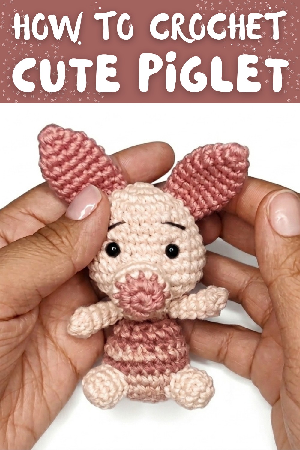 piglet amigurumipiglet crochet tutorialhow to crochet