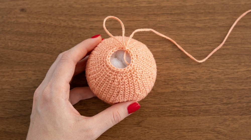 Amigurumi pear - Green fruit basket 5