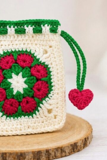 Beautiful Crochet Handmade Pouch Tutorial 2