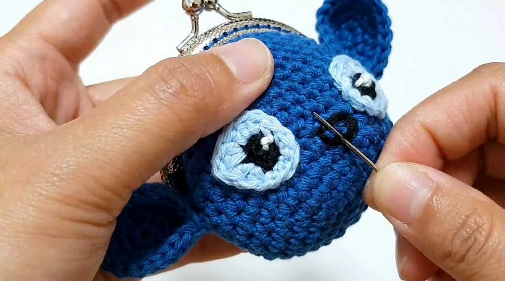 CROCHET COIN PURSE STITCH 7