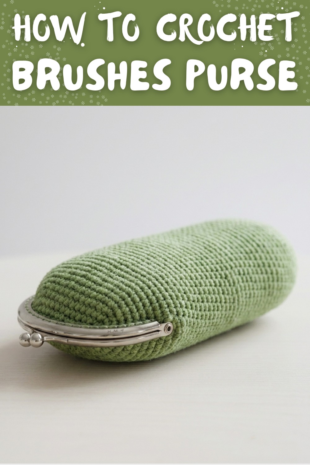 CROCHET MAKEUP BRUSHES PURSE 10