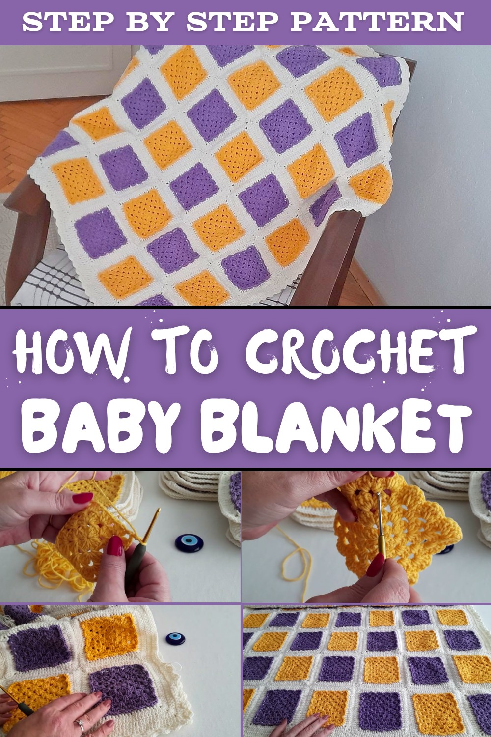 Crochet Baby Blanket Pattern