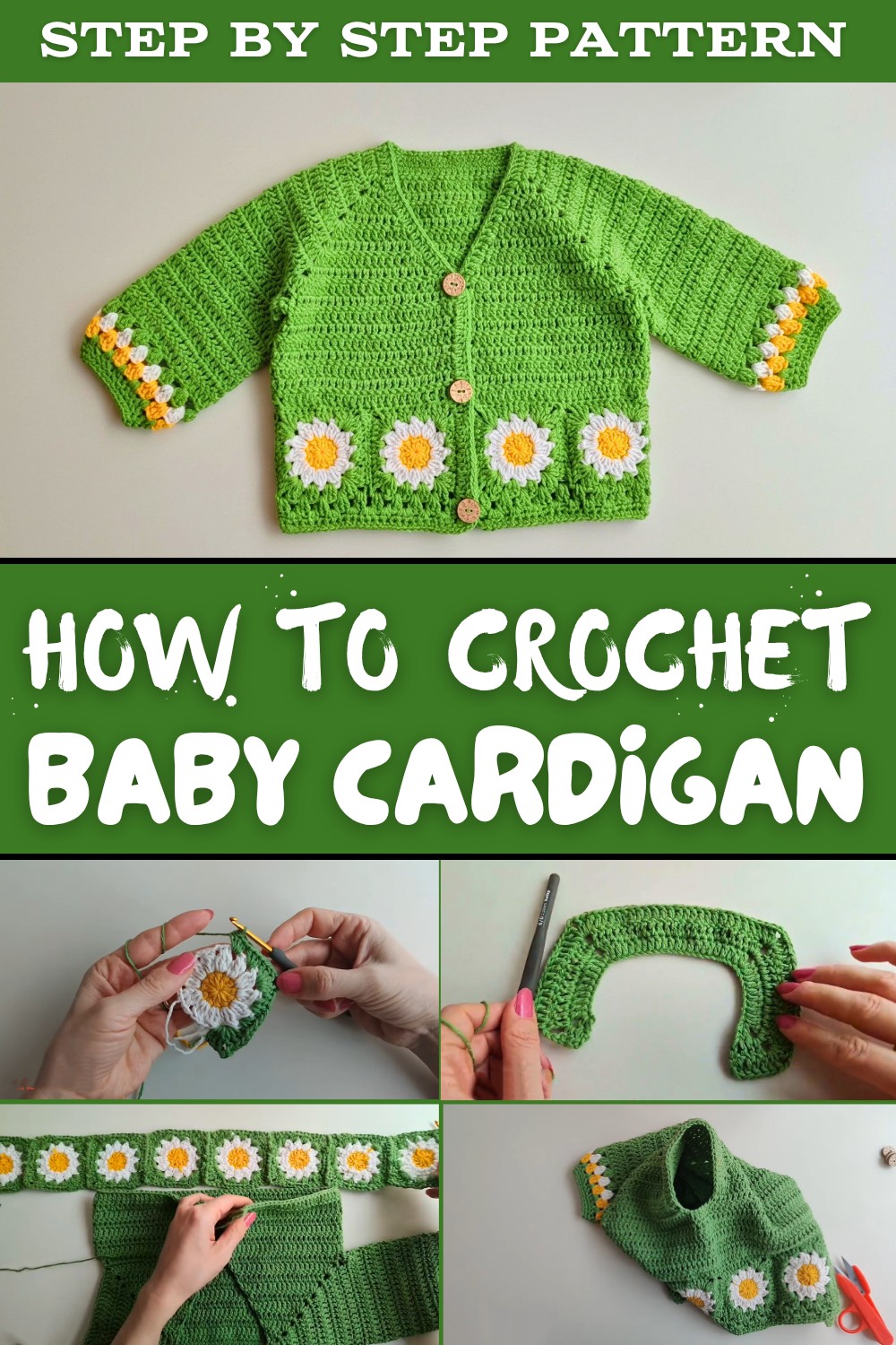 Crochet Baby Cardigan Pattern