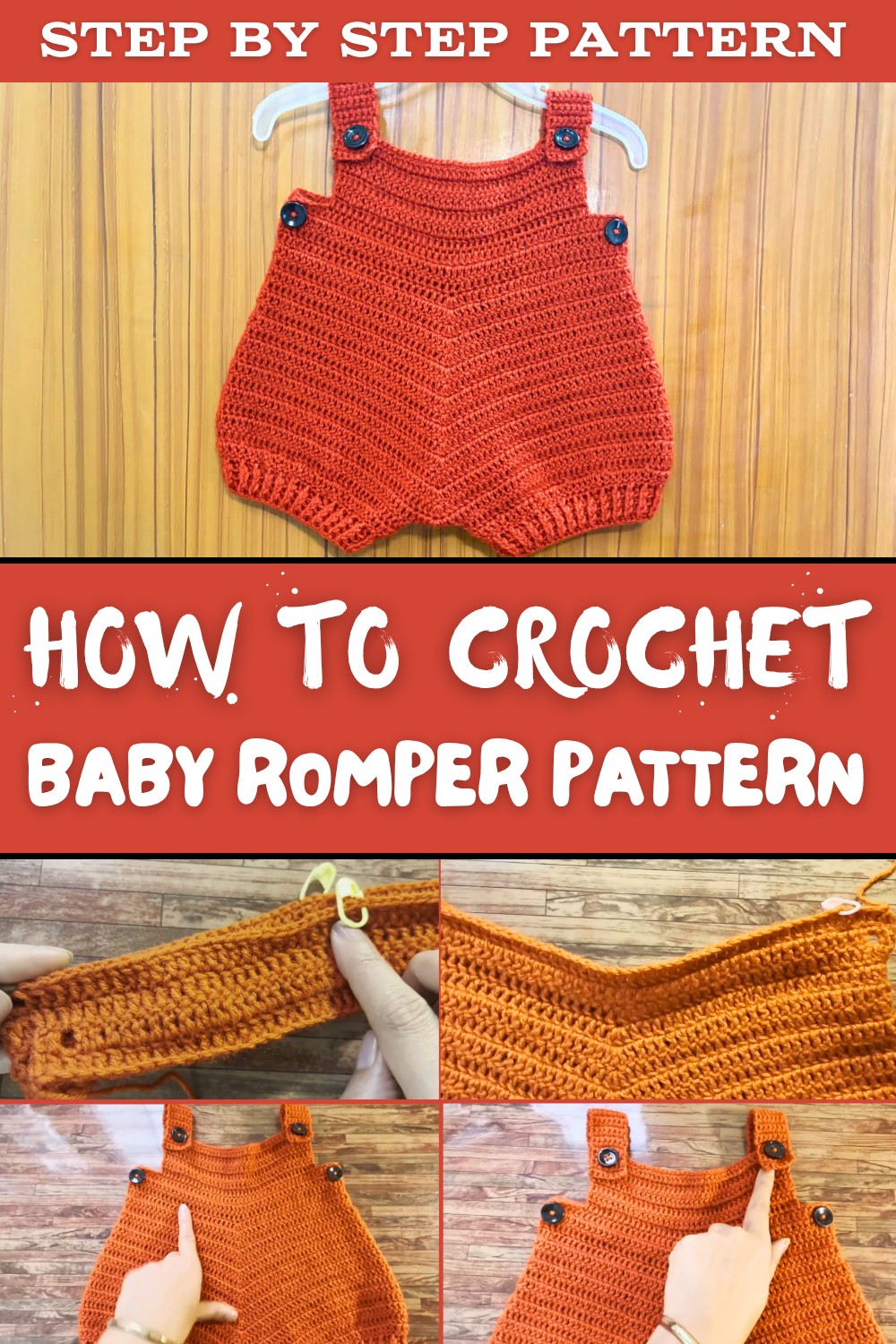 Crochet Baby Romper Pattern