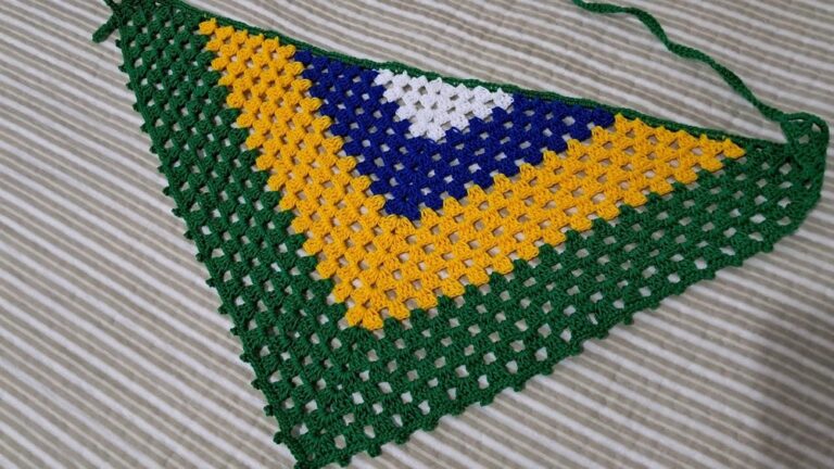 Crochet Bandana Pattern 2