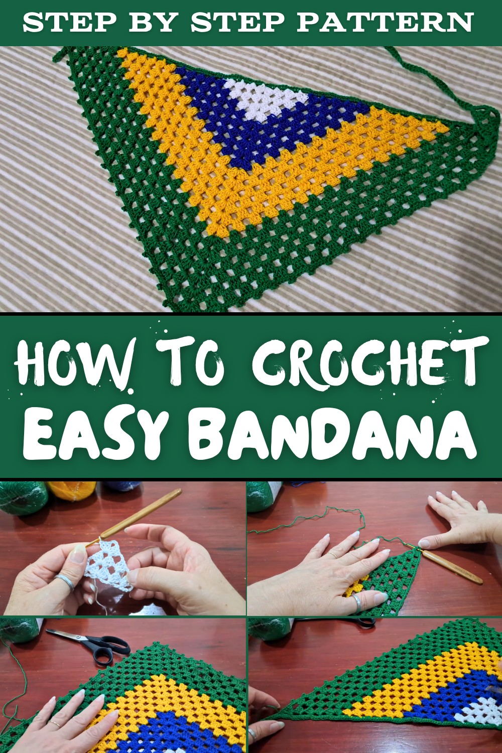 Crochet Bandana Pattern